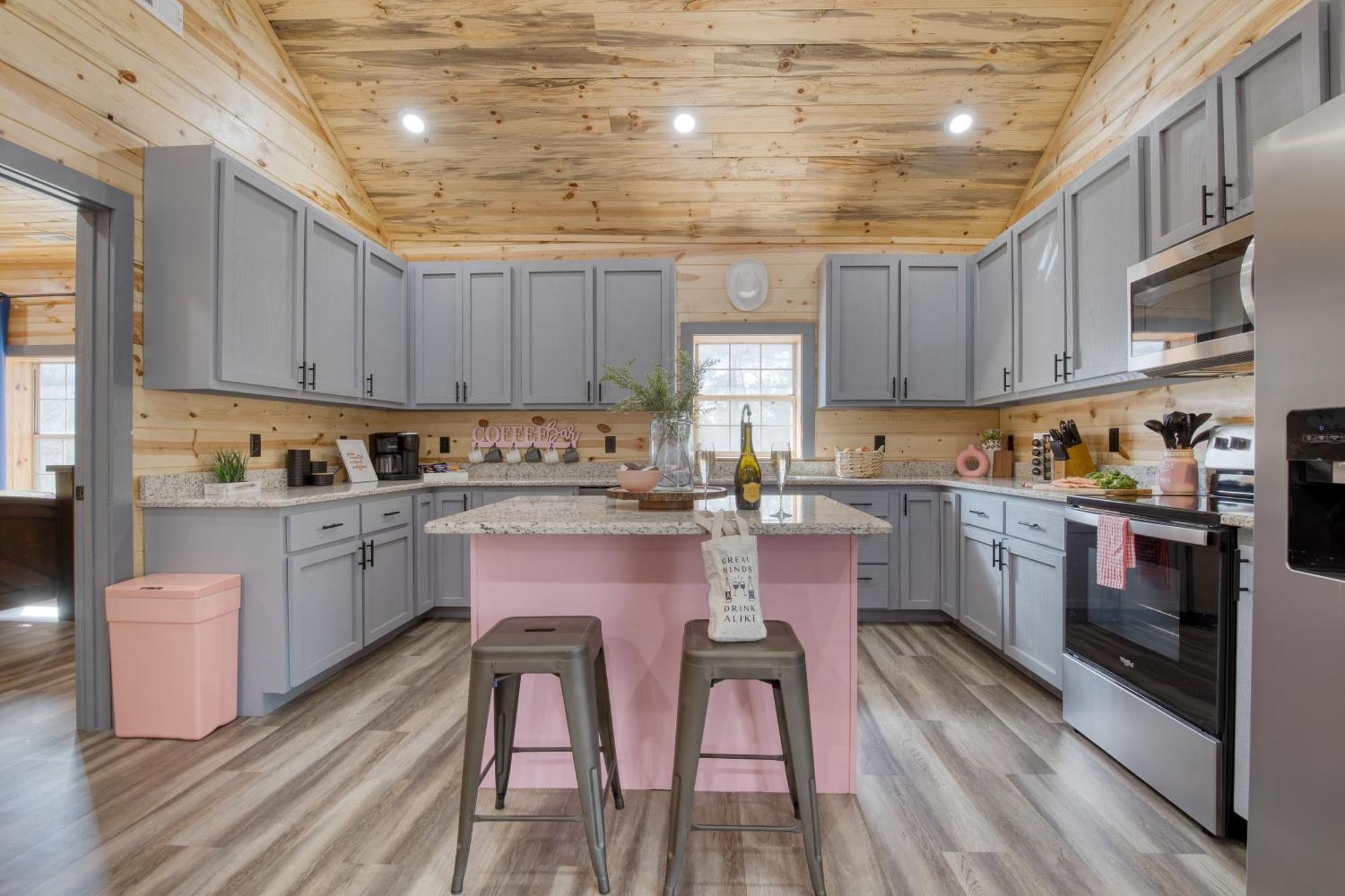 Pink Pines Avantstay Luxury Aesthetic Dream Home Indoor Pool Hot Tub Pigeon Forge Bagian luar foto