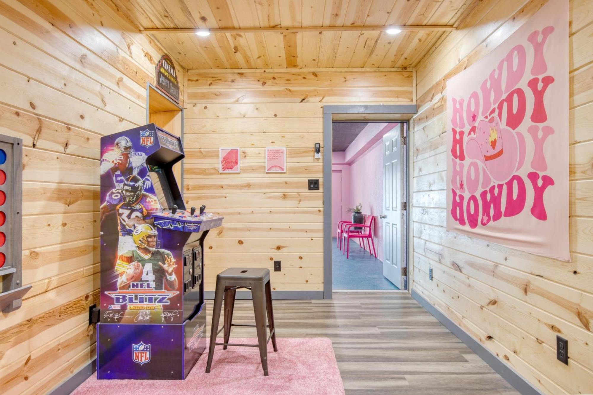Pink Pines Avantstay Luxury Aesthetic Dream Home Indoor Pool Hot Tub Pigeon Forge Bagian luar foto