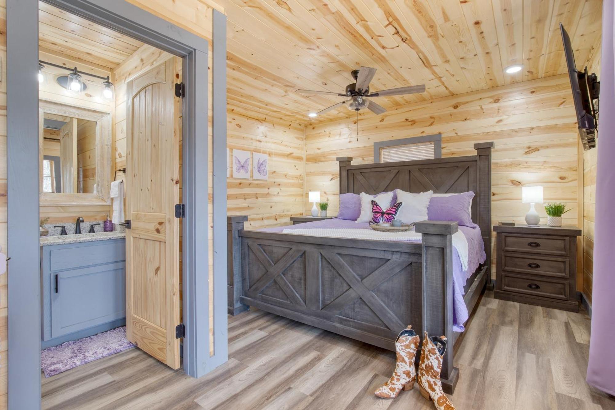 Pink Pines Avantstay Luxury Aesthetic Dream Home Indoor Pool Hot Tub Pigeon Forge Bagian luar foto
