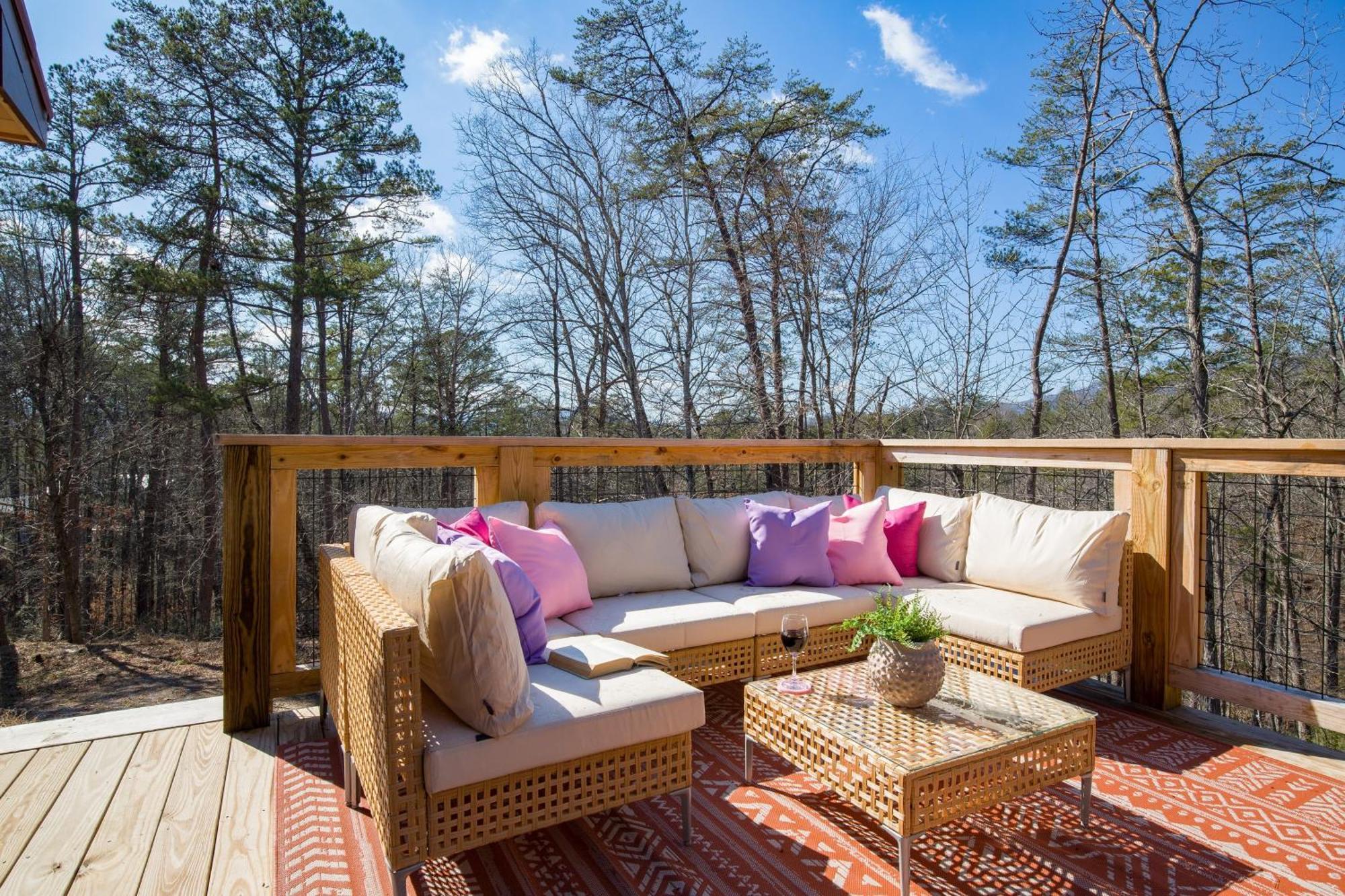 Pink Pines Avantstay Luxury Aesthetic Dream Home Indoor Pool Hot Tub Pigeon Forge Bagian luar foto