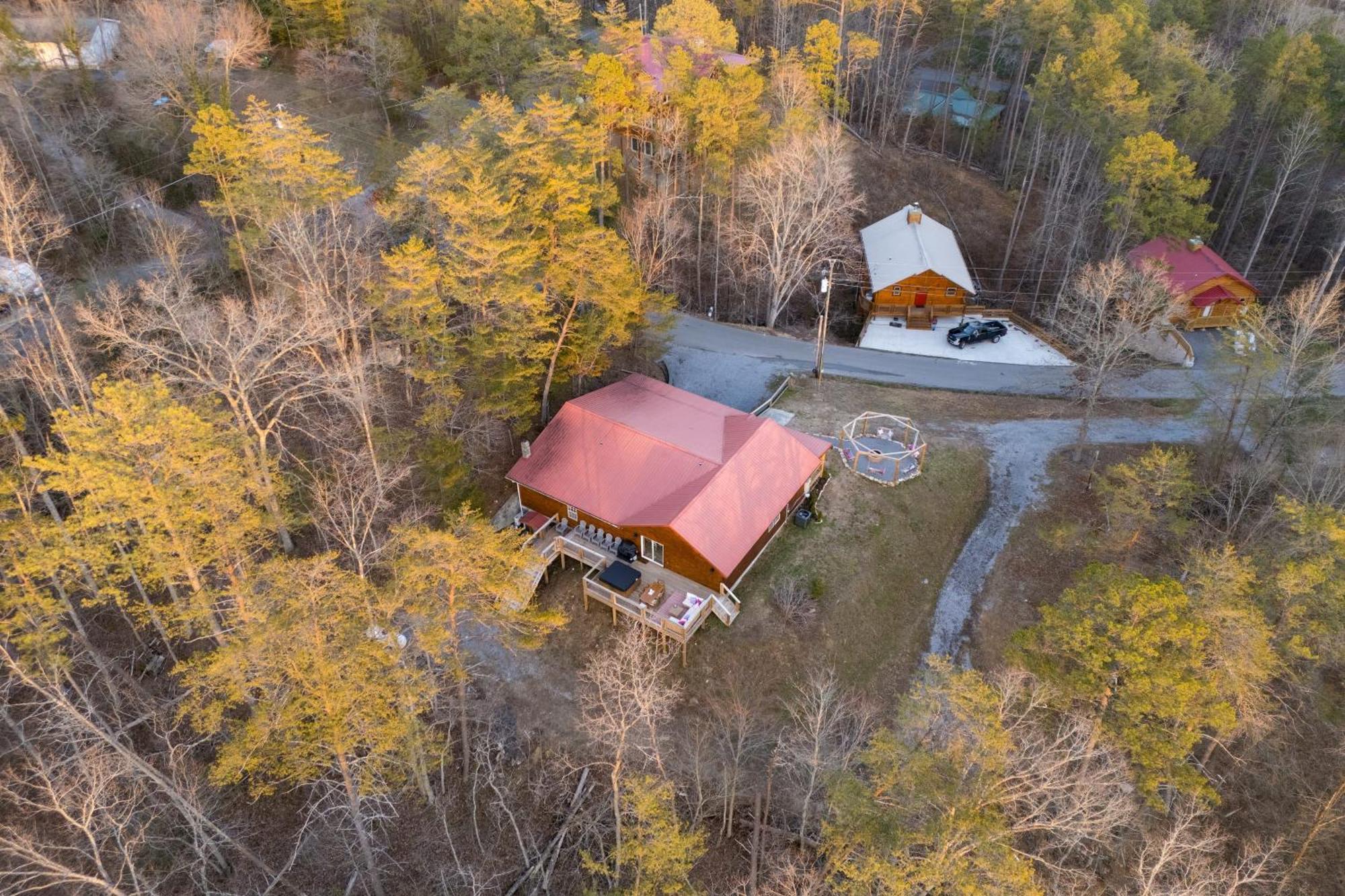 Pink Pines Avantstay Luxury Aesthetic Dream Home Indoor Pool Hot Tub Pigeon Forge Bagian luar foto