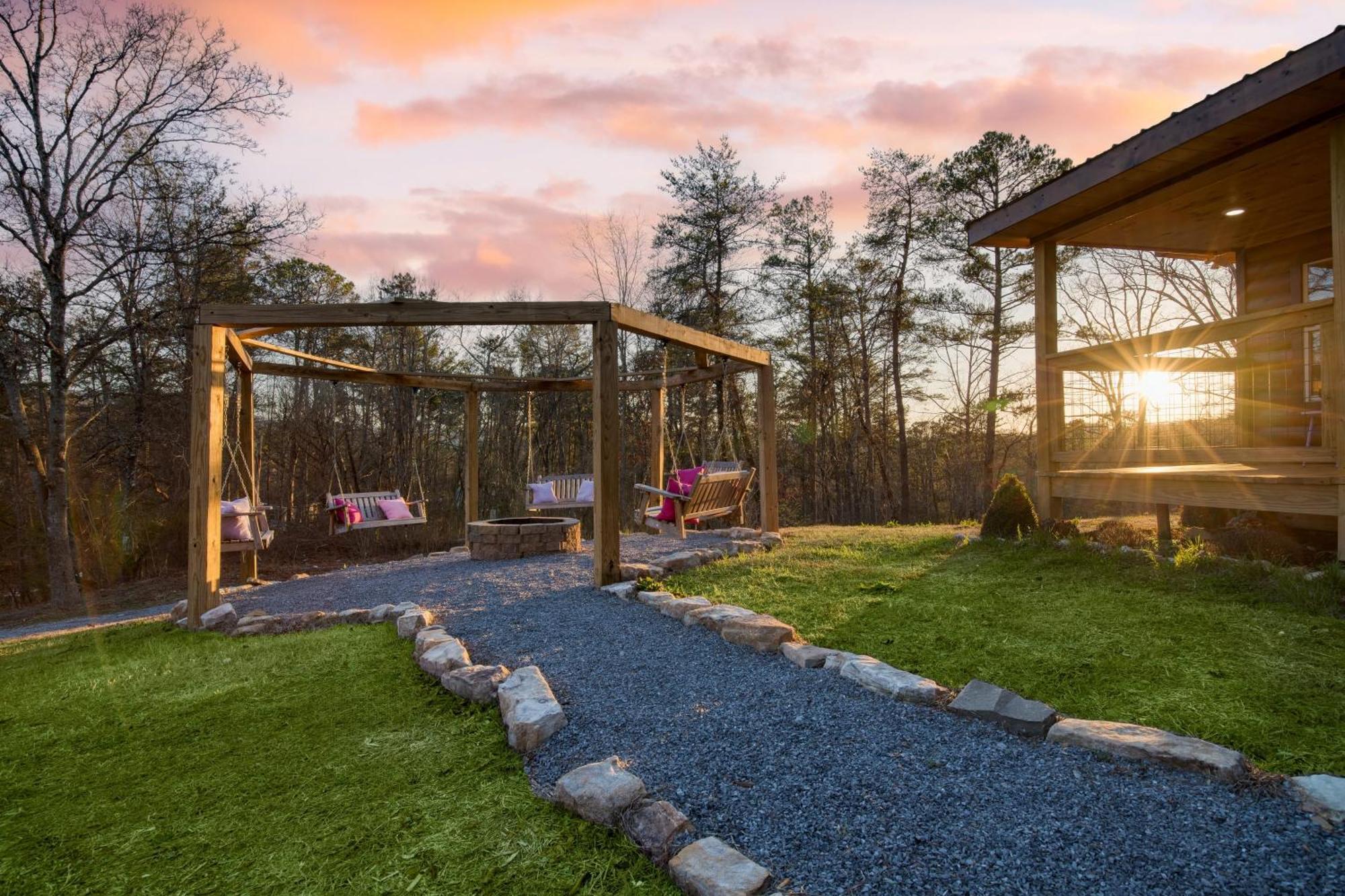 Pink Pines Avantstay Luxury Aesthetic Dream Home Indoor Pool Hot Tub Pigeon Forge Bagian luar foto
